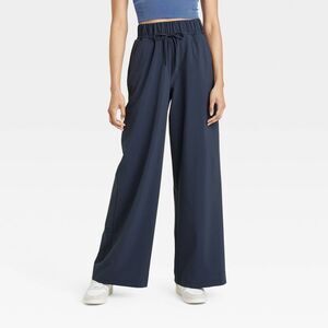 All in Motion Navy Wide-Leg Pants